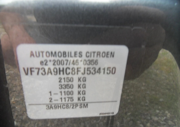 Citroen C4 Grand Picasso cena 44900 przebieg: 239000, rok produkcji 2015 z Pyrzyce małe 211